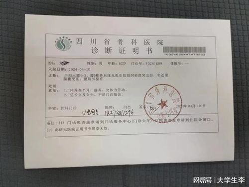 病例证明生成器界面